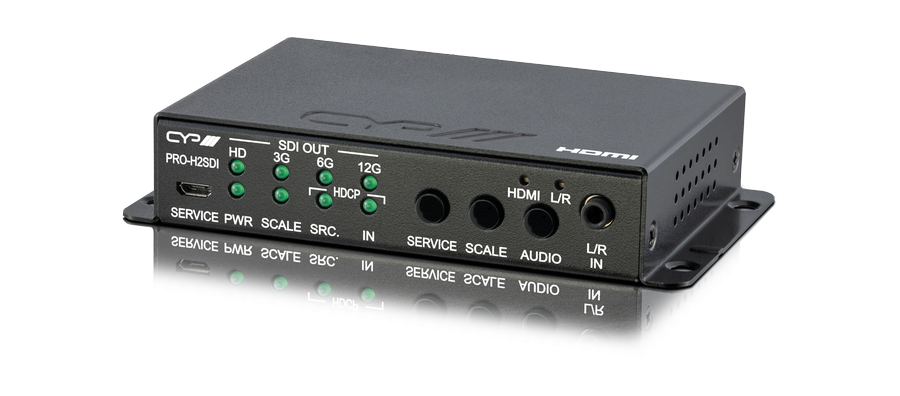 CYP Europe Converter HDMI2.0 UHD/ 4K auf SD-/ HD-/ 3G/ 6G/ 12G-SDI PRO-H2SDI